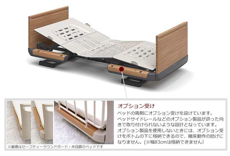 細部に至るまでこだわった 安心・安全・使いやすいベッド