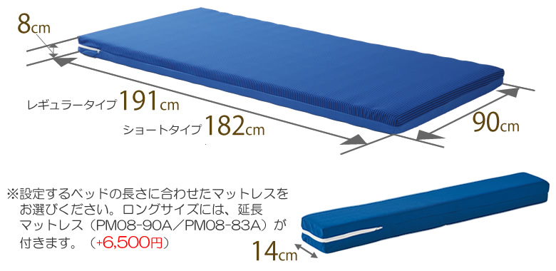 ニューポイントマットレスサイズ