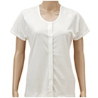 TioTio 前開き 肌着 3分袖 ラグラン袖 婦人用 神戸生絲 TT51