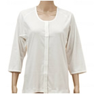 TioTio 前開き 肌着 7分袖 ラグラン袖 婦人用 神戸生絲 TT50