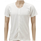 TioTio 前開き 肌着 半袖 ラグラン袖 紳士用 神戸生絲 TT13