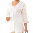 前開き 両肩腕開き７分袖 神戸生絲 No.53