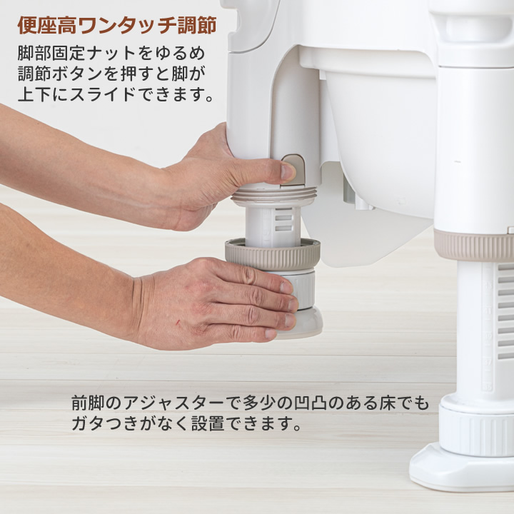 532-956__532-957ポータブルトイレFX-30 らくゾウくん