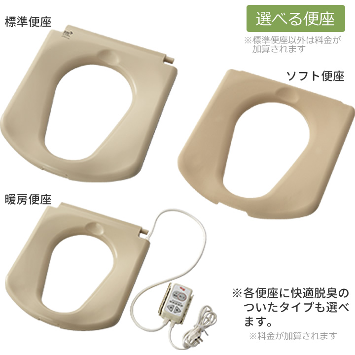 532-956__532-957ポータブルトイレFX-30 らくゾウくん