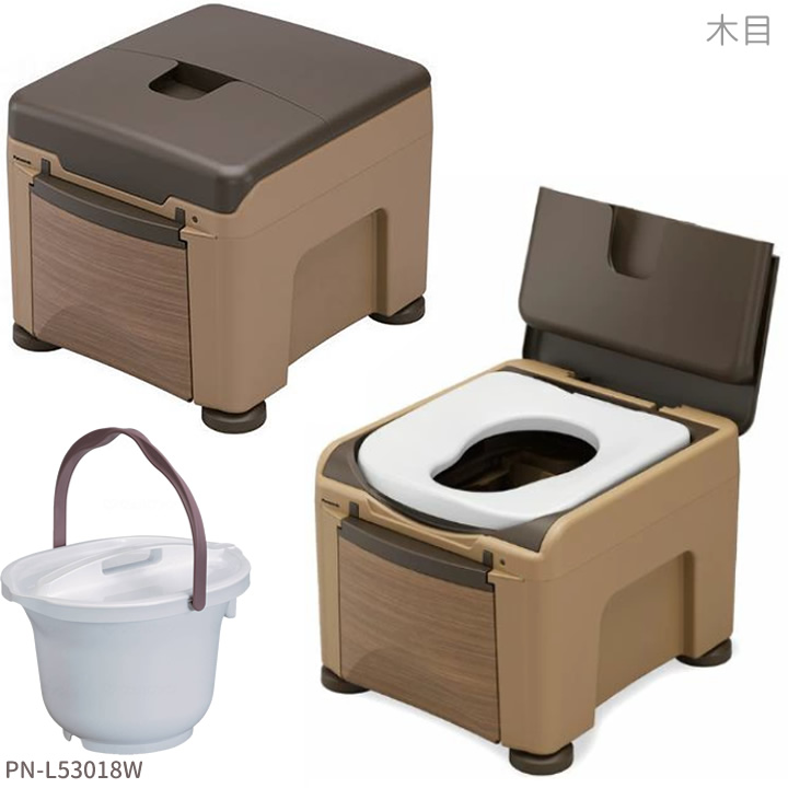 PN-L30401CH__PN-L30402CH__PN-L30403CHラフィーネキューブ Cube 木目 バケツ式