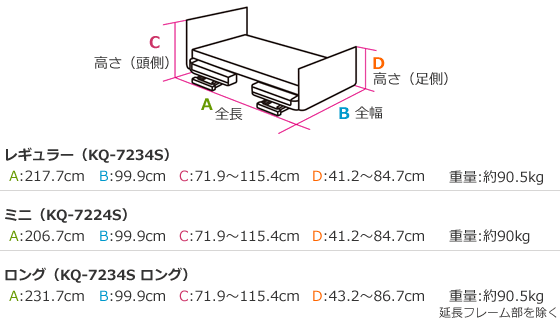 楽匠Z・2モーション・木製ボード（棚付きタイプ）・スマートハンドル付･3点セット寸法図