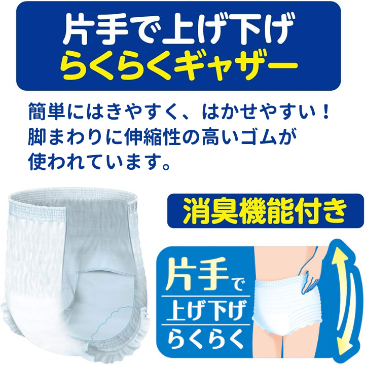 20773919→21001689アテント 夜1枚安心パンツ パッドなしでずっと快適 Mサイズ