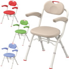 安寿 折りたたみシャワーベンチ A-Sフィット アロン化成 536-047 536-044 536-046 536-045