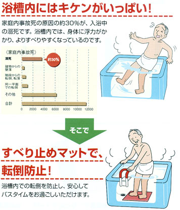 吸着すべり止めマットC（２枚入り） アロン化成 535-128（レッド） 535