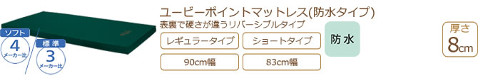 ユービーポイントマットレス(防水タイプ)