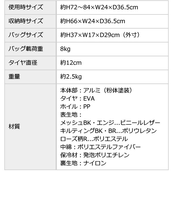 メロディプリモ キルティングBR メッシュエンジ 島製作所 商品