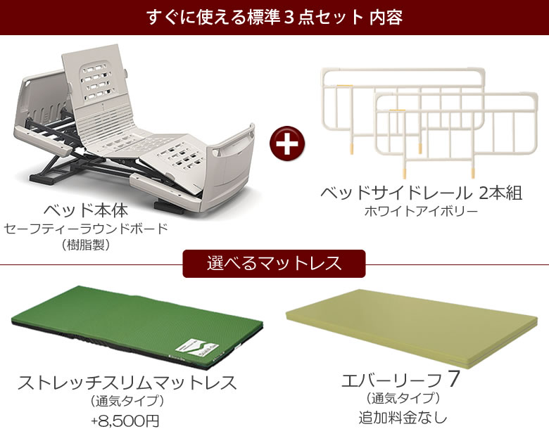 セーフティーラウンド3モーション3点セット