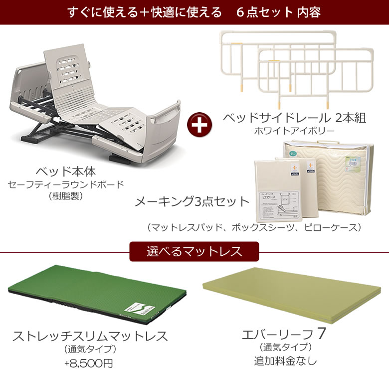 セーフティーラウンド3モーション6点セット