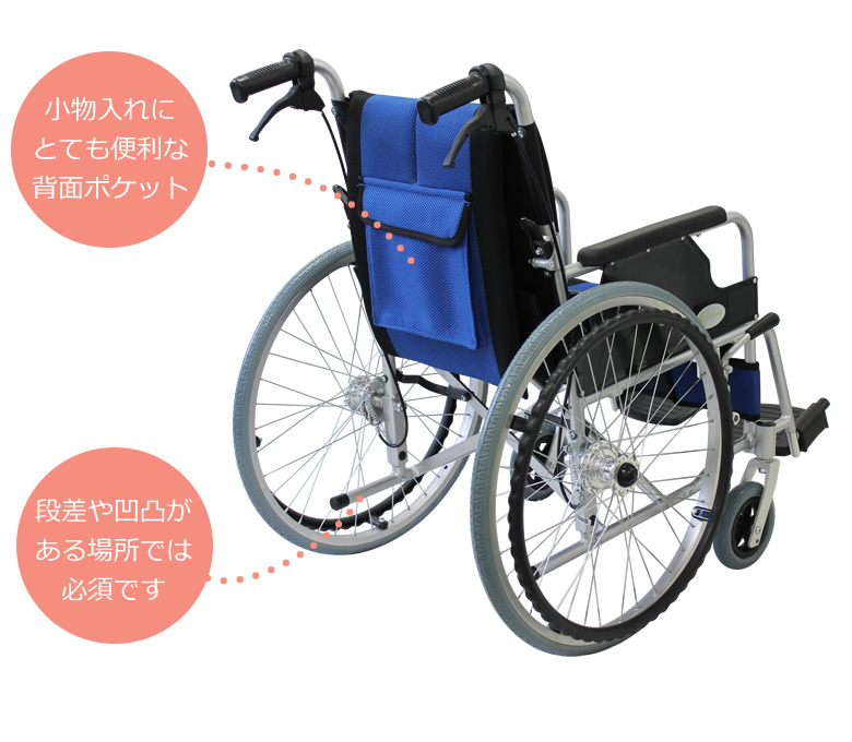 cuky-870 背面ポケット・ティッピングレバー