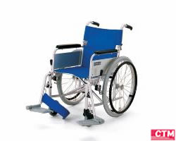 看護・介護用品 □カワムラ□車イス KA22-42SN 軽量型超々ジュラルミン