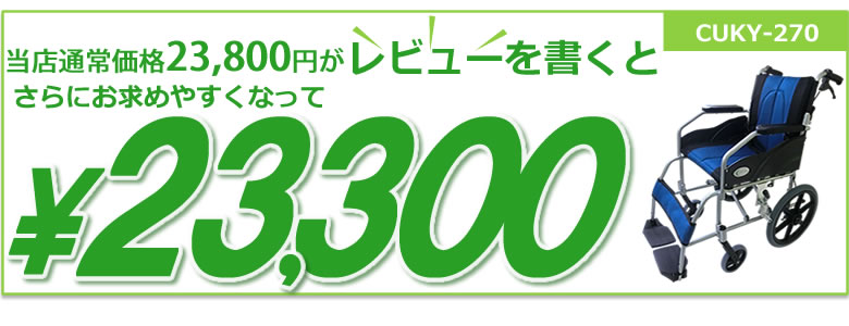 レビューを書くと4800円値下げ・値引き