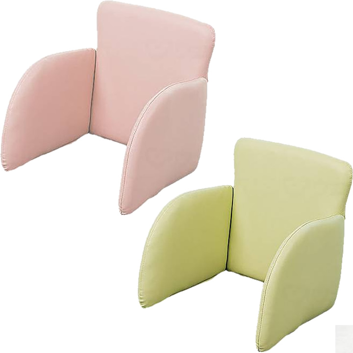 PT-CS-KU-BE__PT-CS-KU-PK__PT-CS-KU-GR車椅子用ピタットクッション 両サイド 背面 背中 サポート