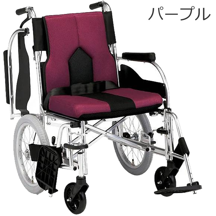 KC-4DB(40)__KC-4LG(40)__KC-4PU(40)カラーズ COLORS 介助型 多機能車いす