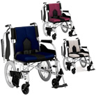 カラーズ COLORS 介助型 多機能車いす マキテック KC-4DB(40) KC-4LG(40) KC-4PU(40)