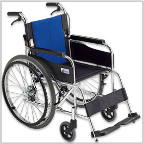 BAL-1 ミキ アルミ製自走式車椅子 商品詳細｜介護ベッドのカスタマーネット
