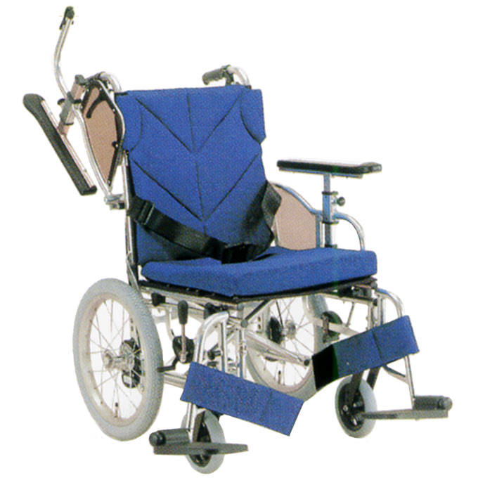 WC-10882)カワムラサイクル BM16-42SB-M 介助式 車椅子-