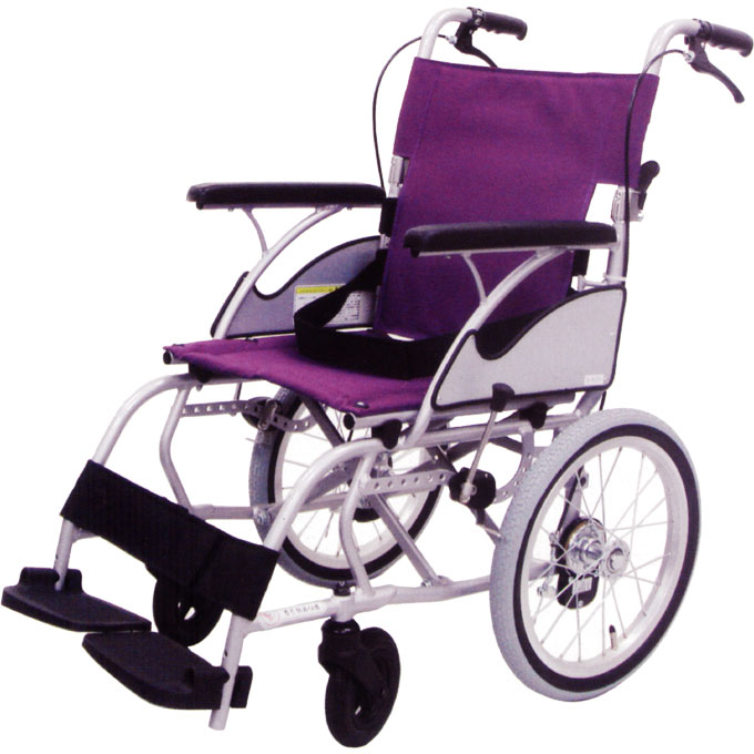 (WC-10820)カワムラサイクル AYL16-40 基本タイプ 介助式車椅子