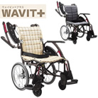 ウェイビットプラス エアタイヤ(軽量) 介助用 ＷＡＶＩＴ＋ カワムラサイクル WAP16-40A WAP16-42A